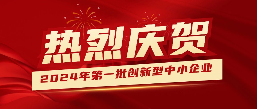 喜報(bào)！集團(tuán)獲認(rèn)定為2024年第一批創(chuàng)新型中小企業(yè) 